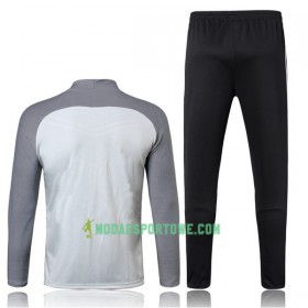 Paris Saint Germain Komplet Bluzy Treningowe 2017-18 Jasny Szary